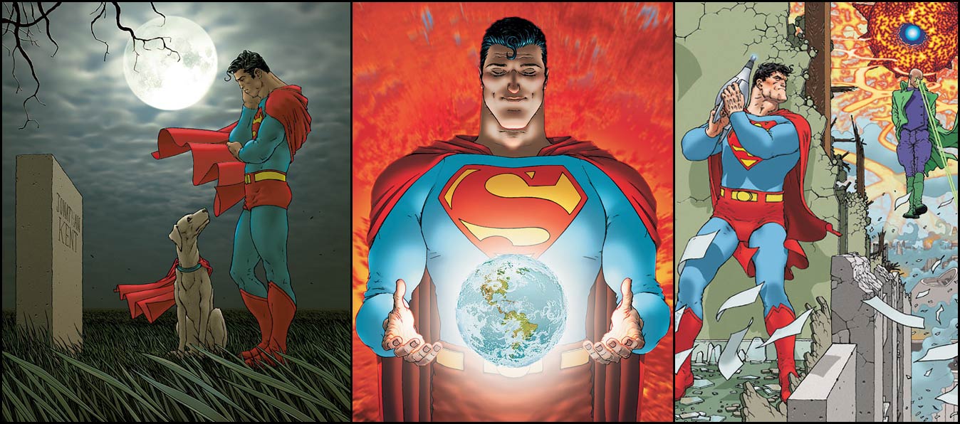 A animação de Grandes Astros Superman – Arte Final HQ